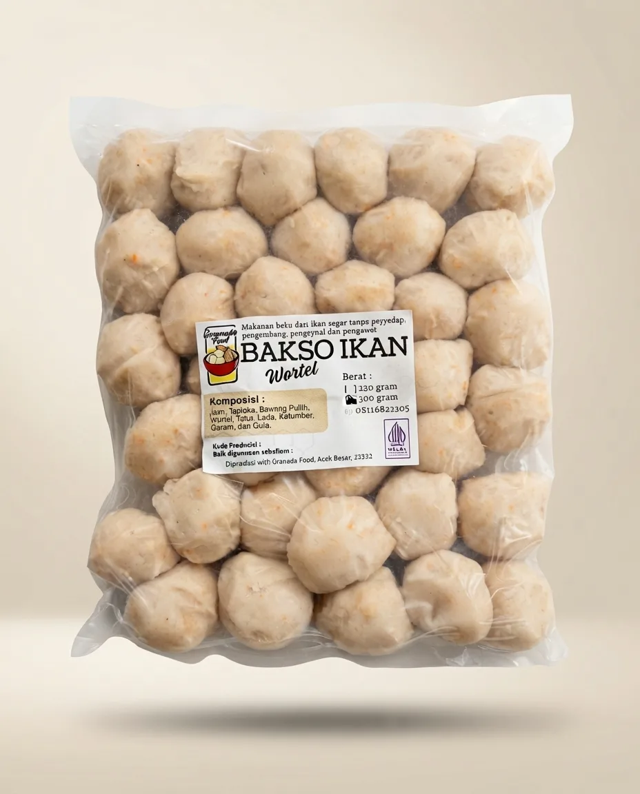Bakso Ikan Premium kemasan 500 gram